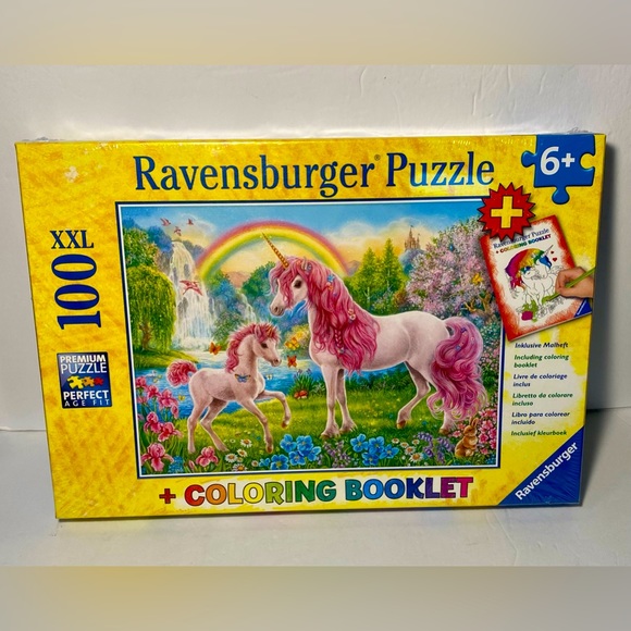 Ravensburger | Games | Magical Unicorns Ravensburger Puzzle 0 Pcs Xxl ...
